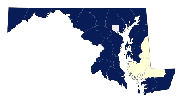 Chestnut-sided Warbler county map