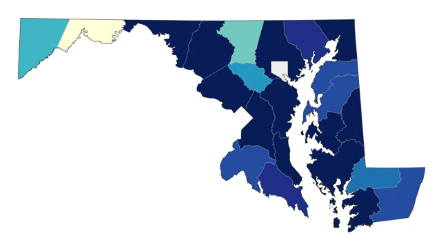 Common Gallinule county map