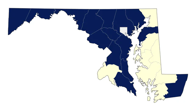 Common Nighthawk county map