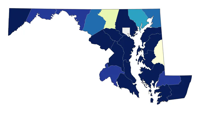 Common Tern county map