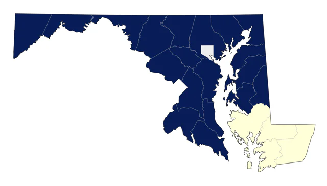 Eastern Warbling Vireo county map