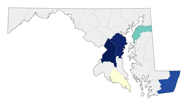Fork-tailed Flycatcher county map