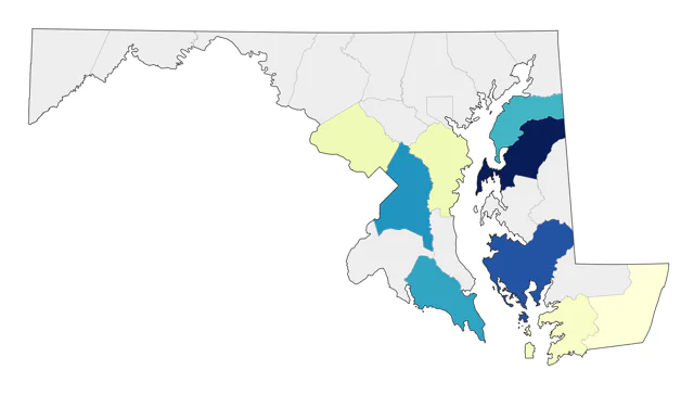 Fulvous Whistling-Duck county map
