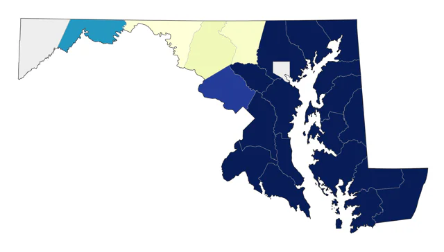 Great Black-backed Gull county map