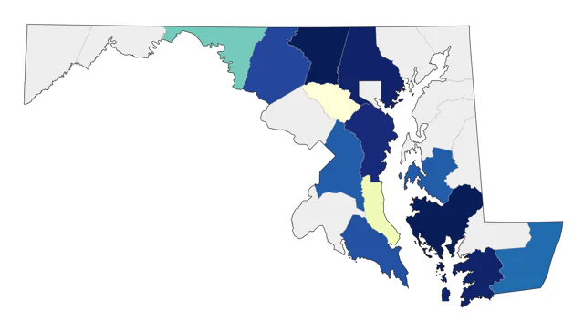 Helmeted Guineafowl county map