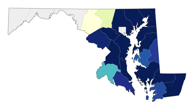 Iceland Gull county map