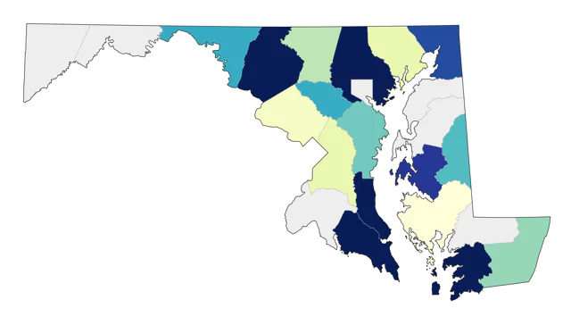 Indian Peafowl county map