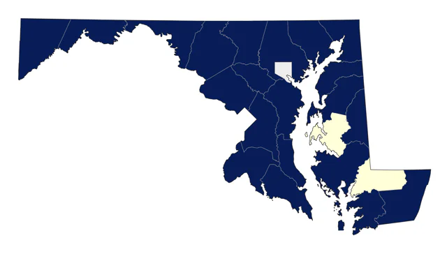 Kentucky Warbler county map