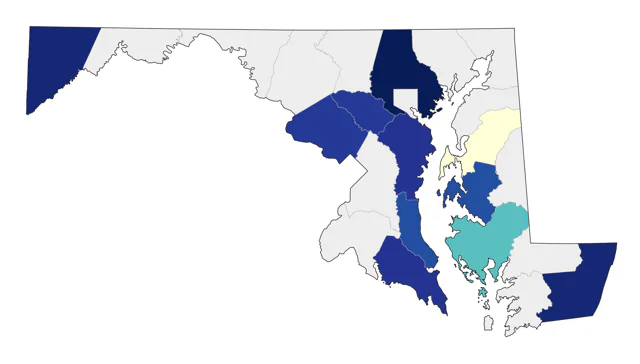 King Eider county map