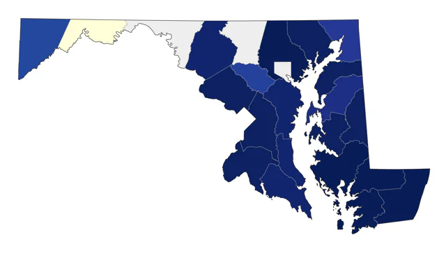 King Rail county map