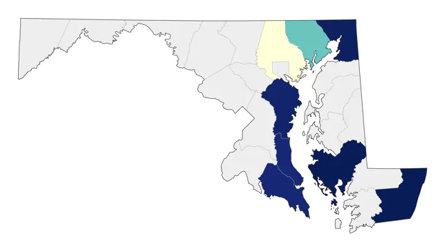 Parasitic Jaeger county map