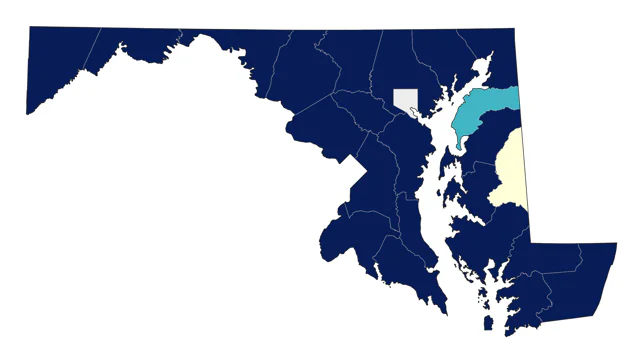 Peregrine Falcon county map