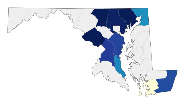 Purple Gallinule county map