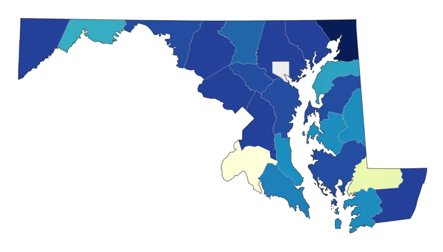 Redpoll county map