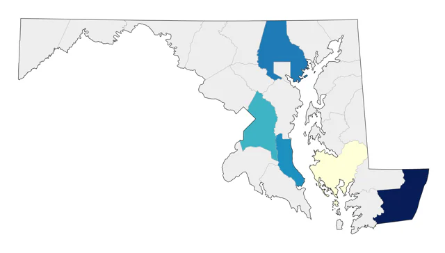 Roseate Tern county map