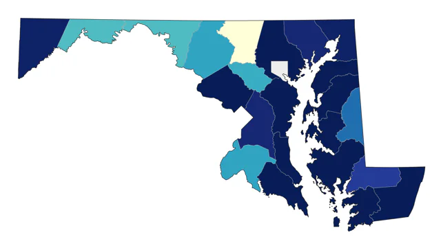 Ruddy Turnstone county map