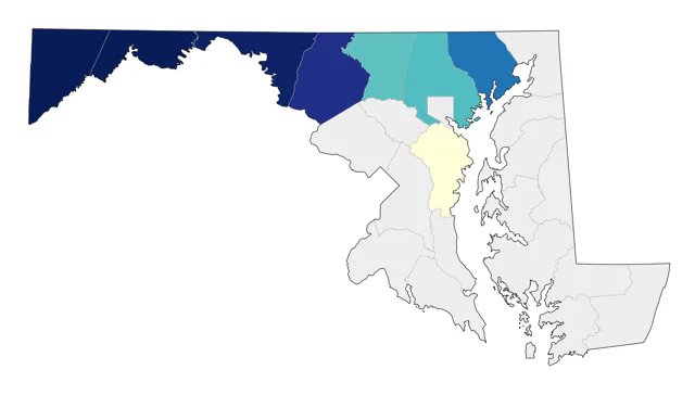 Ruffed Grouse county map