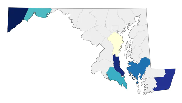 Swainson's Hawk county map
