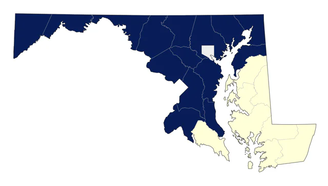 Tennessee Warbler county map