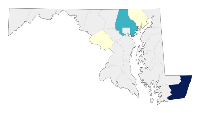 Thick-billed Murre county map