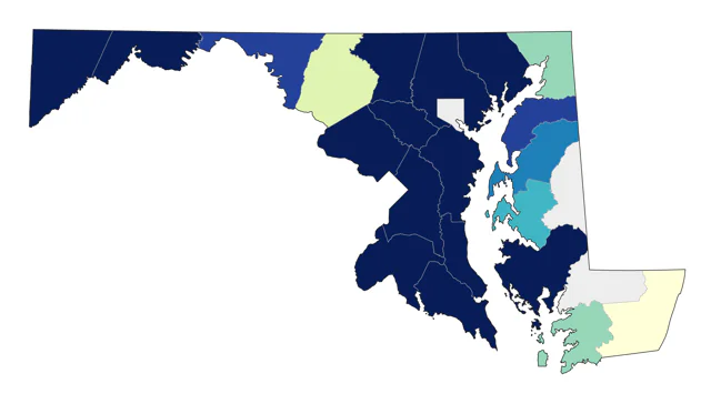 Trumpeter Swan county map