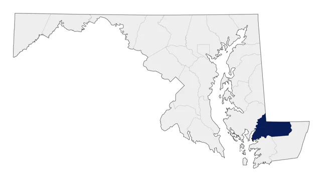 Vega Gull county map