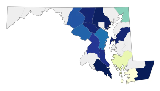 White-winged Dove county map