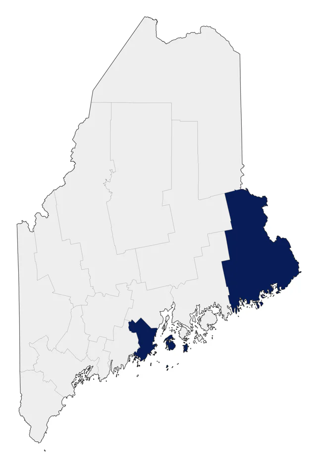Ancient Murrelet county map