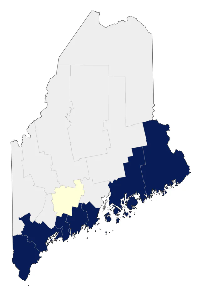 Arctic Tern county map