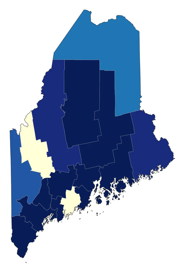 Black Tern county map