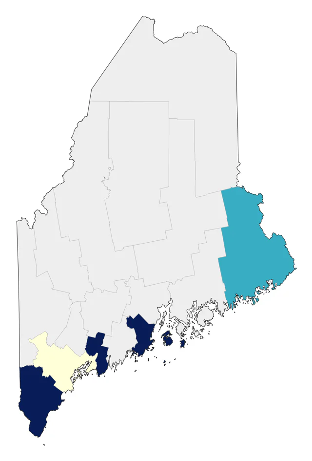 Bridled Tern county map