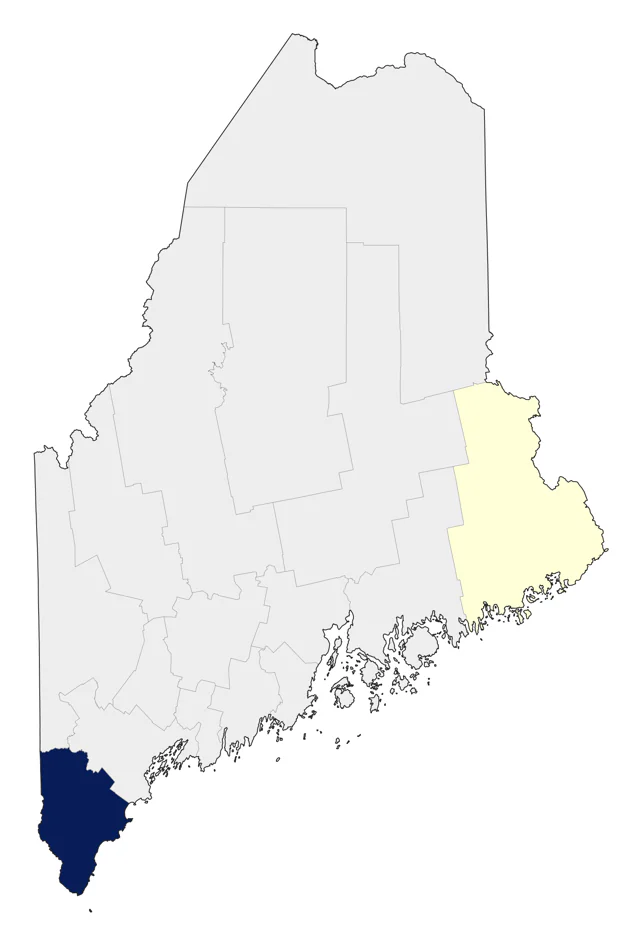 Burrowing Owl county map