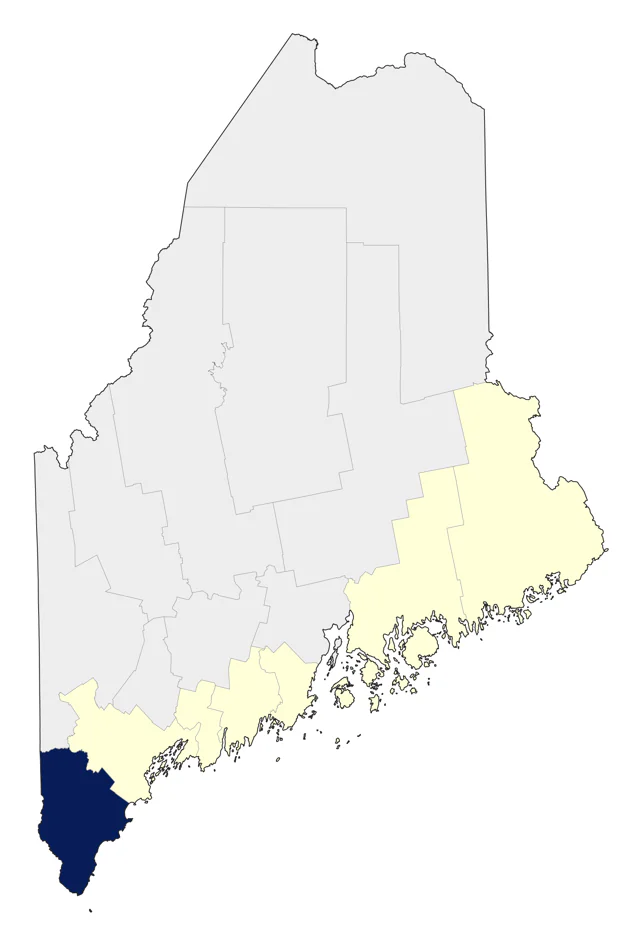 Cory's Shearwater county map