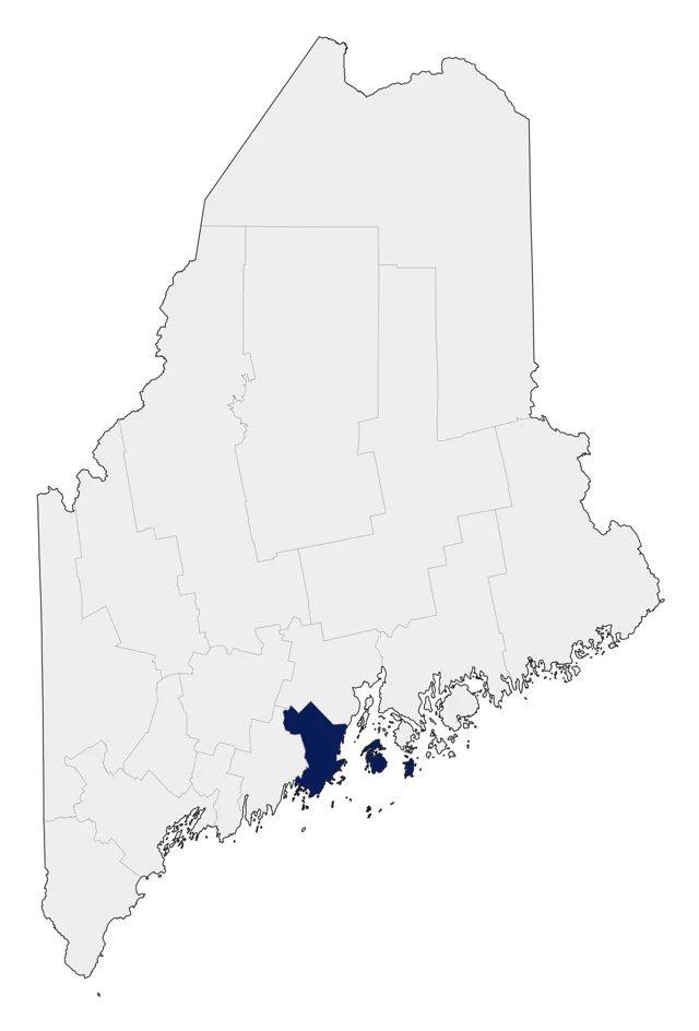 Garganey county map
