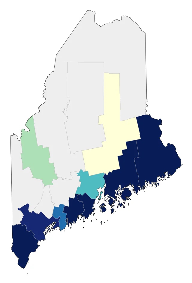 Leach's Storm-Petrel county map