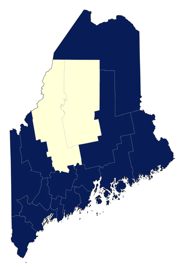 Least Sandpiper county map
