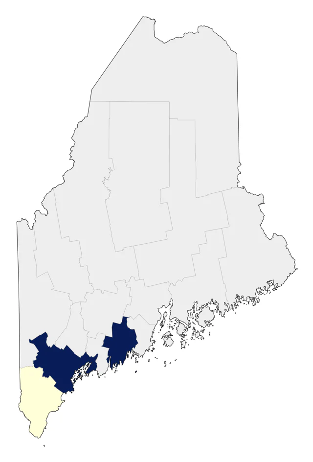 Mississippi Kite county map