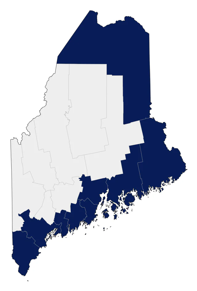 Purple Sandpiper county map