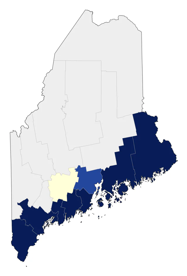Willet county map