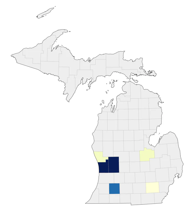 Black Swan county map