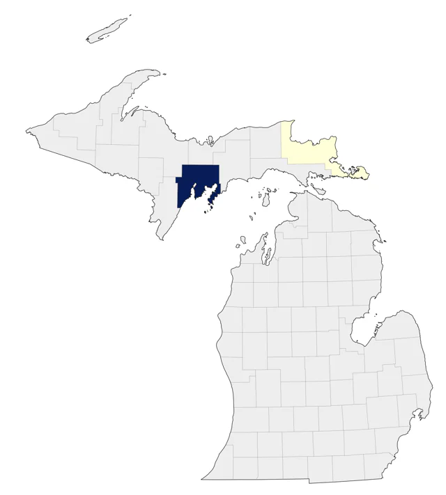 Brewer's Sparrow county map
