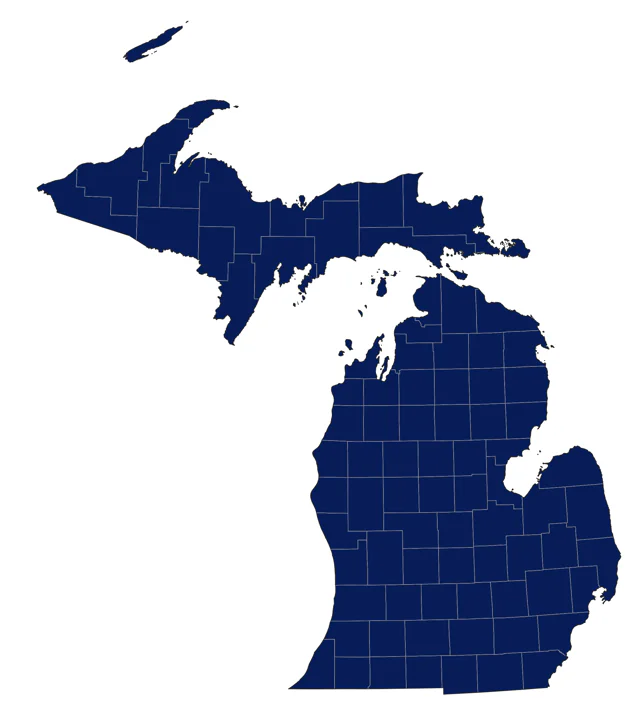 Bufflehead county map