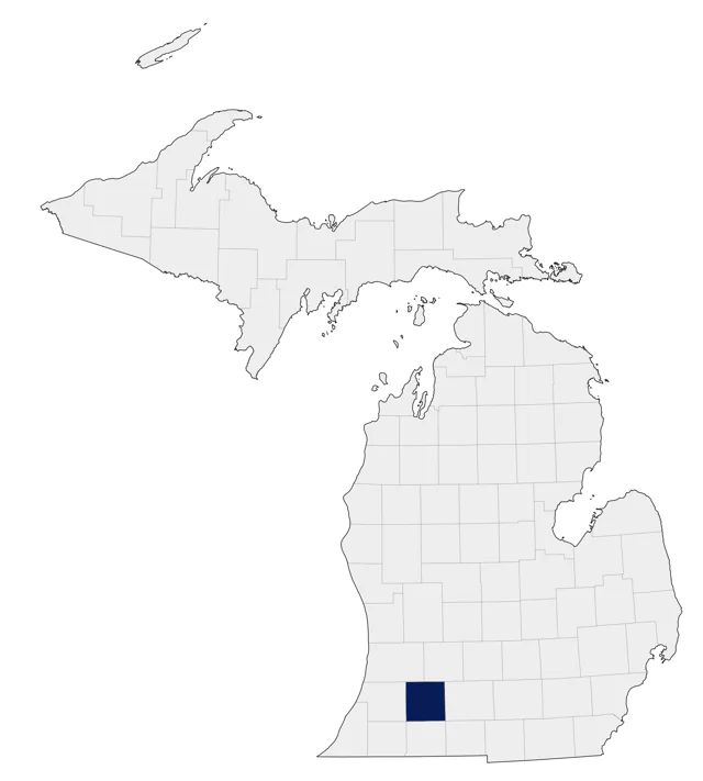 Eskimo Curlew county map