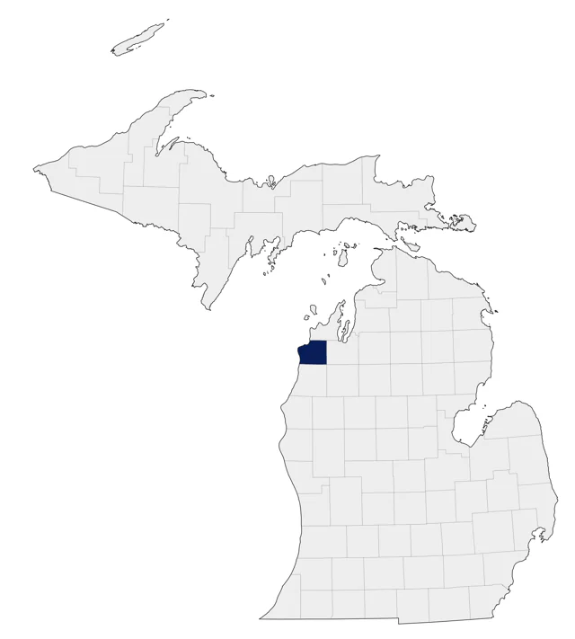 Great Shearwater county map