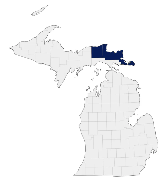 Great-tailed Grackle county map
