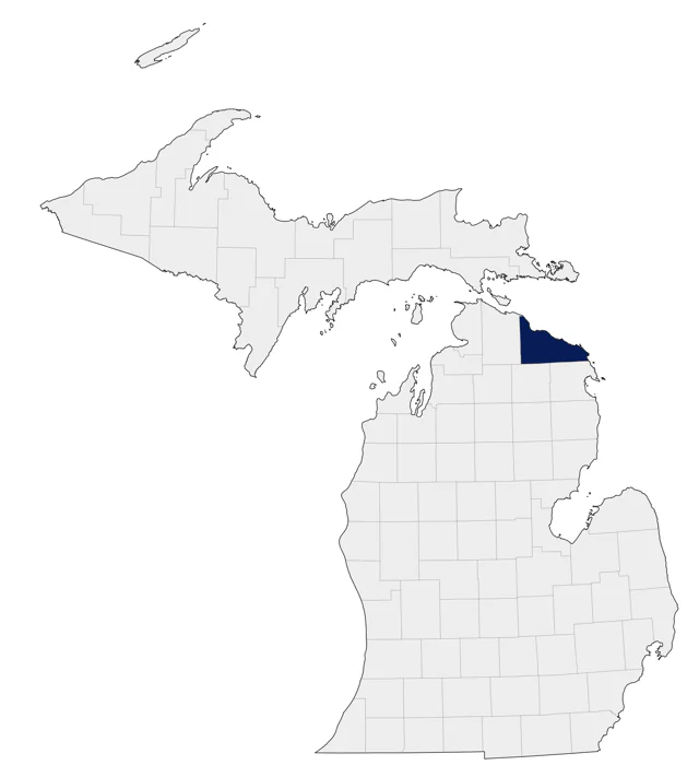 Groove-billed Ani county map