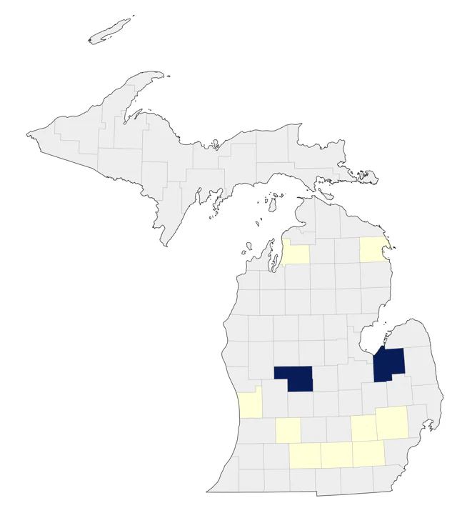 Limpkin county map