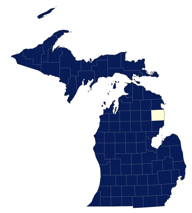 Osprey county map