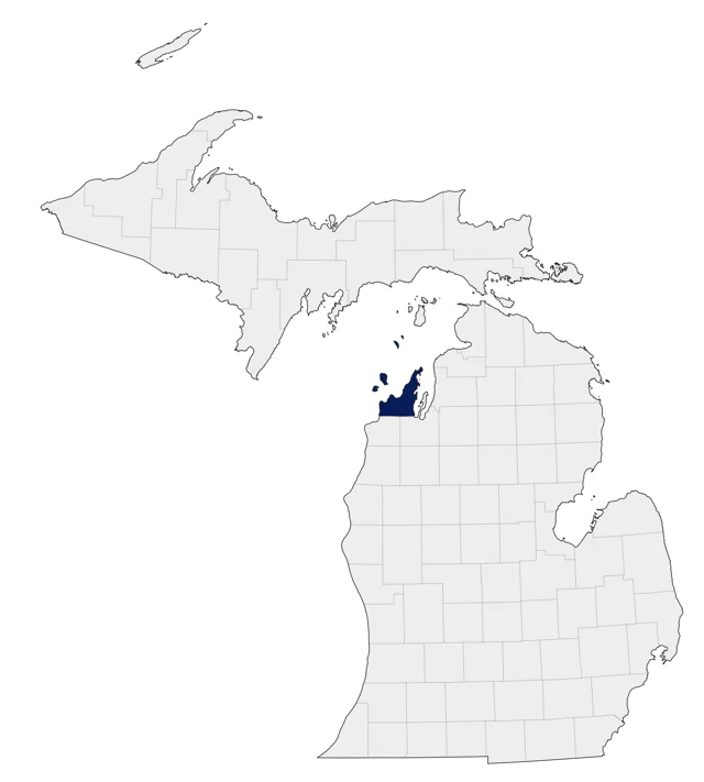 Pied Crow county map