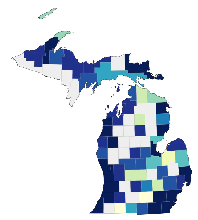 Willet county map
